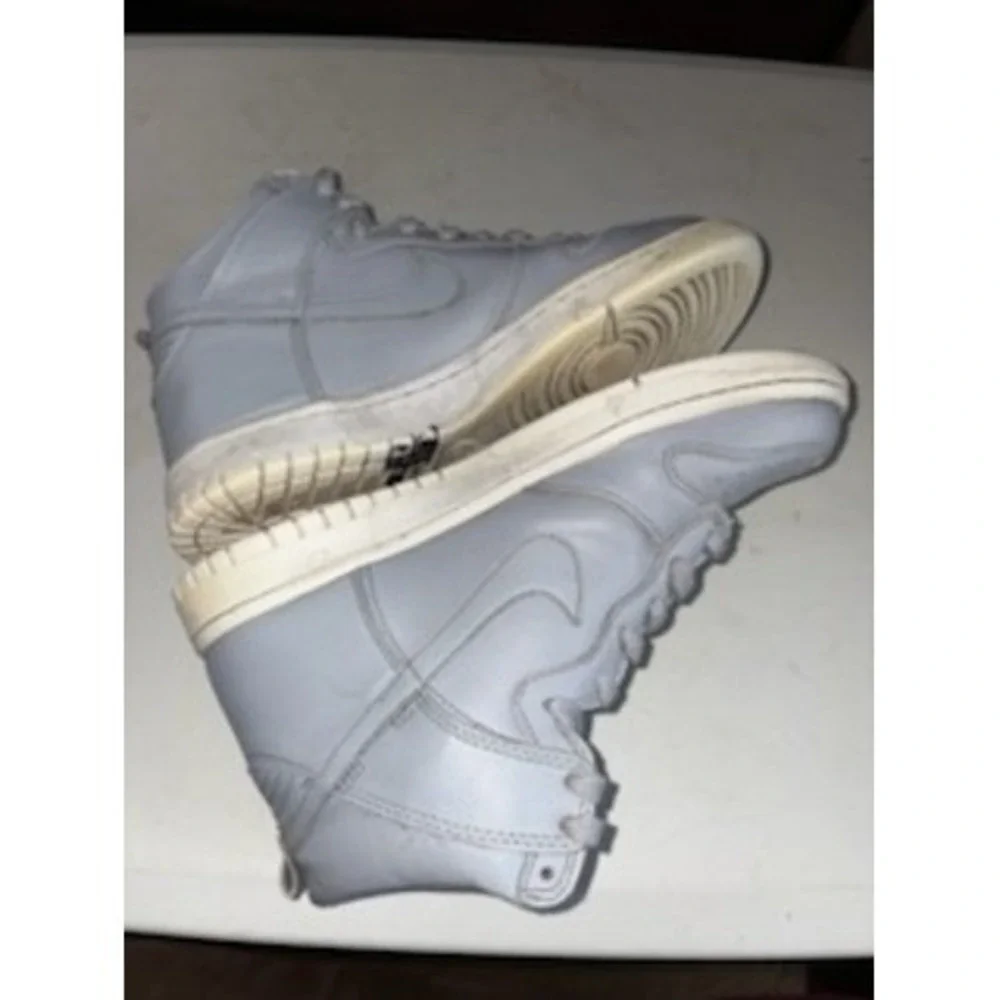 Nike Dunk High Top‎ Youth Sneakers Light Gray Size 5.5Y